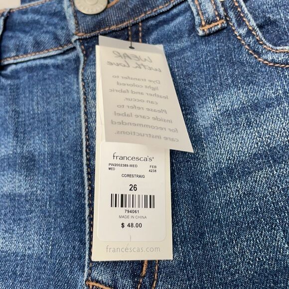 Francesca’s Harper’s Heritage Jeans. Size 26. - Picture 4 of 12